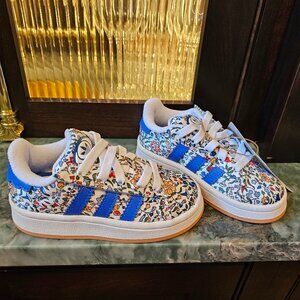 TODDLER GIRLS CAMPUS LIBERTY LONDON COMFORT CLOSURE ELASTIC LACE SHOES KIDS